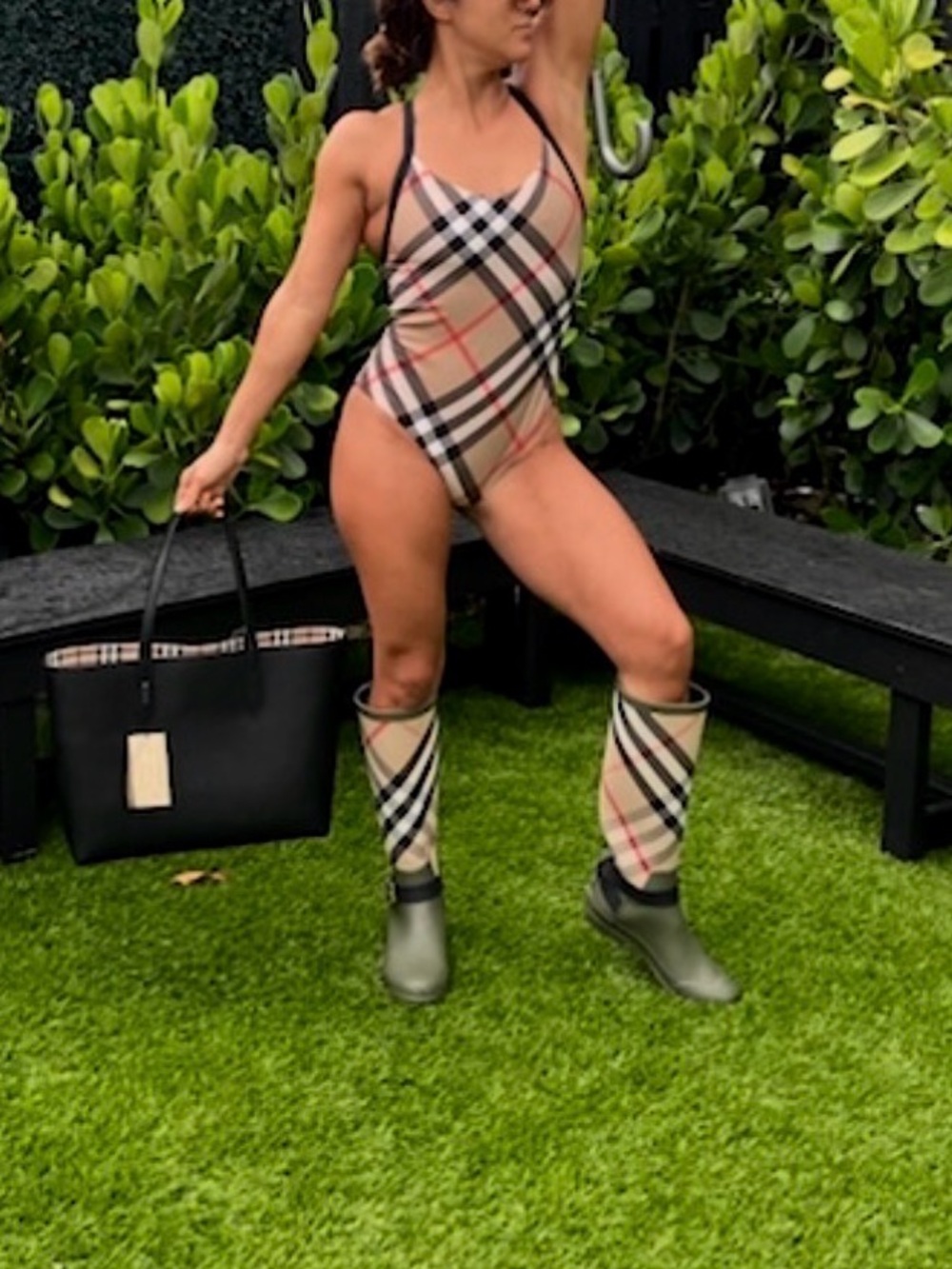 Burberry Tall Rain Boots